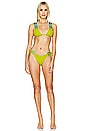 view 1 of 3 Pistachio Bikini Set in Light Green