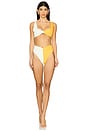 view 1 of 3 Ouro Bikini Set in Yellow & White