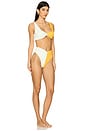 view 2 of 3 Ouro Bikini Set in Yellow & White