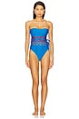 view 1 of 3 Charm One Piece Swimsuit in Indigo