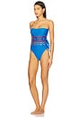 view 2 of 3 Charm One Piece Swimsuit in Indigo