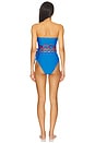 view 3 of 3 Charm One Piece Swimsuit in Indigo