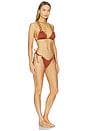 view 2 of 3 Bali Bikini Set in Brown
