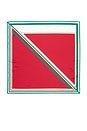 view 2 of 3 Tanah Head Scarf in Red & Green