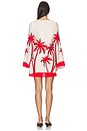 view 3 of 3 Florence Mini Dress in Red Palm