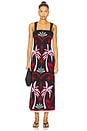 view 1 of 3 Florence Midi Dress in Cabanna Black