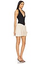 view 2 of 3 Sammi Mini Dress in Black & Cream