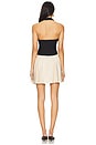 view 3 of 3 Sammi Mini Dress in Black & Cream