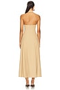 view 3 of 3 Astrid Halter Midi Dress in Camel