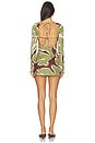 view 3 of 3 Eternity Sleeved Mini Dress in Alessandra Green