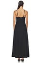 view 3 of 3 Unity Low Plunge Maxi Dress in Black