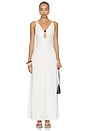 view 1 of 3 MAXIVESTIDO UNITY LOW in White