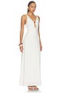 view 2 of 3 MAXIVESTIDO UNITY LOW in White