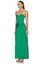 view 2 of 3 ROBE MAXI TOULOUSE in Green