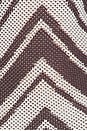view 5 of 4 Mazie Long Sleeve Knit Mini Dress in Chocolate & Butter Cream