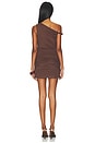 view 4 of 3 VESTIDO ABBEY in Chocolate