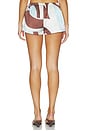 view 4 of 6 Amoree Elasticated Short in Rina Blue