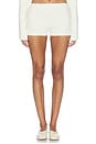view 1 of 6 Nera Knit Mini Shorts in Sand