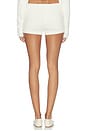 view 5 of 6 Nera Knit Mini Shorts in Sand
