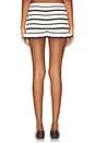 view 6 of 7 Donna Knit Hot Short in Cream & Chocolate
