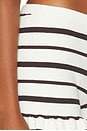 view 8 of 7 Donna Knit Hot Short in Cream & Chocolate