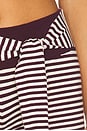 view 6 of 6 Mischief Hot Short in Wine Stripe
