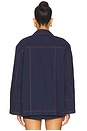 view 3 of 4 Veronica Jacket in Navy