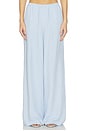 view 1 of 6 PANTALON FLEUR PALAZZO in Sky Blue