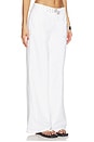view 2 of 6 Zaylee Buckle Wide Leg Pant in White