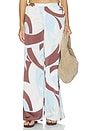 view 1 of 6 PANTALONES PALAZZO KAELI in Rina Blue