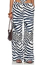 view 1 of 7 Kaeli Elasticated Palazzo Pant in Sahara Black