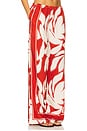 view 2 of 6 Arlette Palazzo Pant in Arlette Red