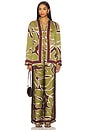 view 5 of 6 Alessandra Palazzo Pant in Alessandra Green