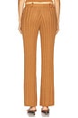 view 4 of 6 Camila Pant in Ochre
