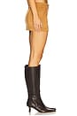 view 3 of 6 Monah Mini Skirt in Ochre