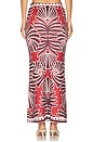 view 4 of 6 Sienna Maxi Skirt in Brodie Red