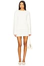 view 5 of 6 Mikayla Mini Skirt in White
