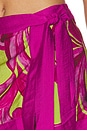 view 6 of 6 Odyssey Faux Wrap Mini Skirt in Georgia Pink