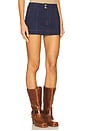 view 2 of 6 Veronica Mini Skirt in Navy