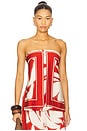 view 2 of 5 BUSTIER ARLETTE in Arlette Red
