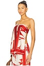 view 3 of 5 BUSTIER ARLETTE in Arlette Red