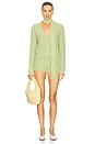 view 5 of 6 Abriella Long Sleeve Top in Sage