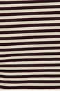 view 5 of 5 Mischief Long Sleeve Top in Wine Stripe