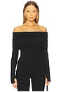 view 1 of 4 Barly Off Shoulder Top in Black
