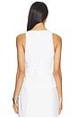 view 3 of 4 Zaylee Buckle Vest in White