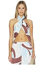 view 1 of 4 TOP HALTER SACHI in Rina Blue