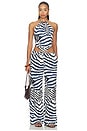 view 4 of 4 Sashia Handkerchief Halter Top in Sahara Black