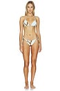 view 4 of 5 BRAGUITA BIKINI AMOREE in Rina Blue