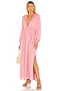 view 1 of 4 Chicago Long Dress in Roma Lipstick