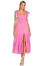 view 1 of 5 Jade Maxi Dress in Saint Barth Neon Pink